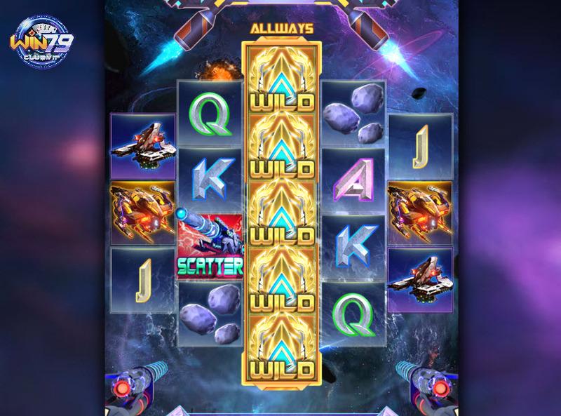 Giao diện màn hình đang sắp nổ Jackpot thành công